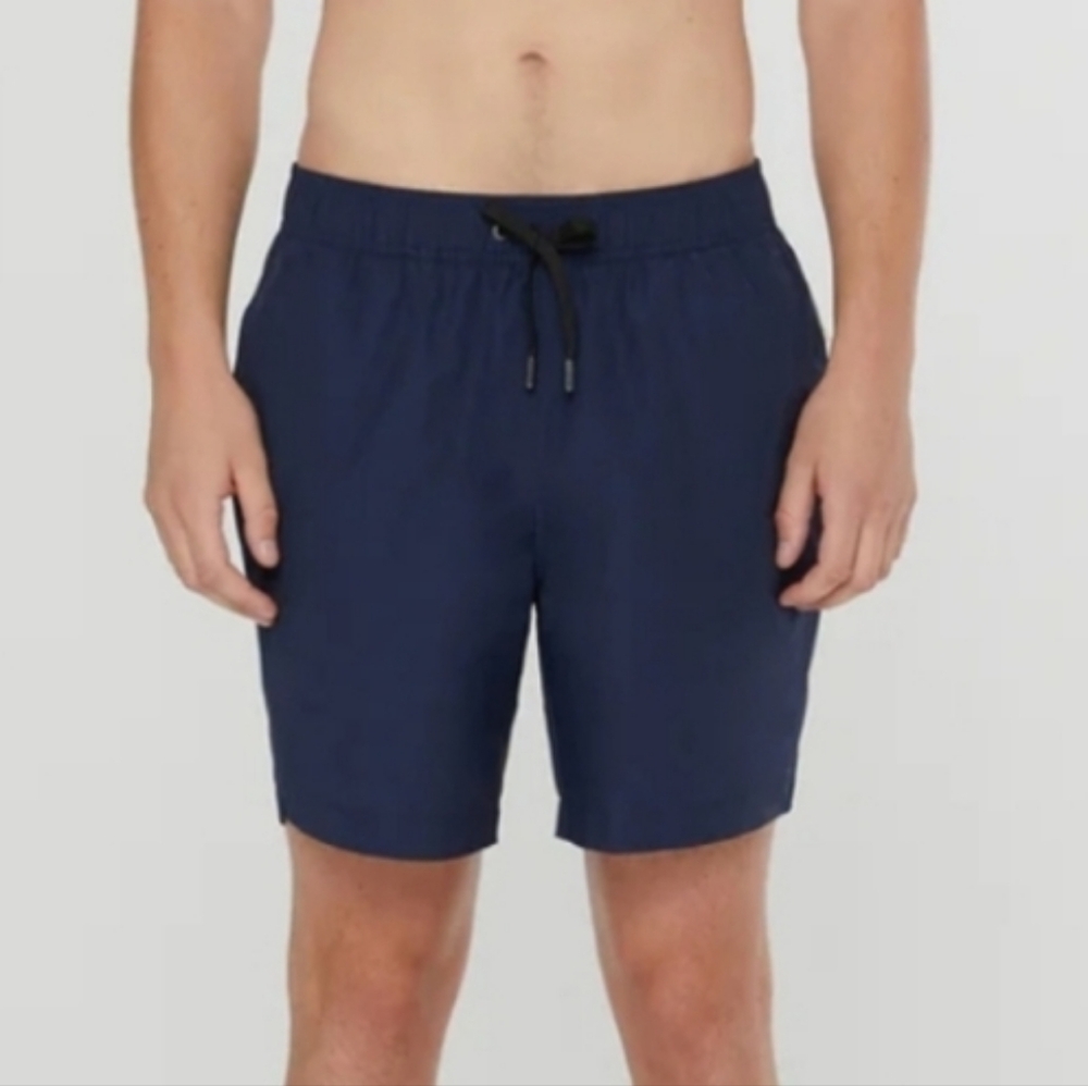 ONIA Men's Blue Swim Shorts Charles 7" Size Large